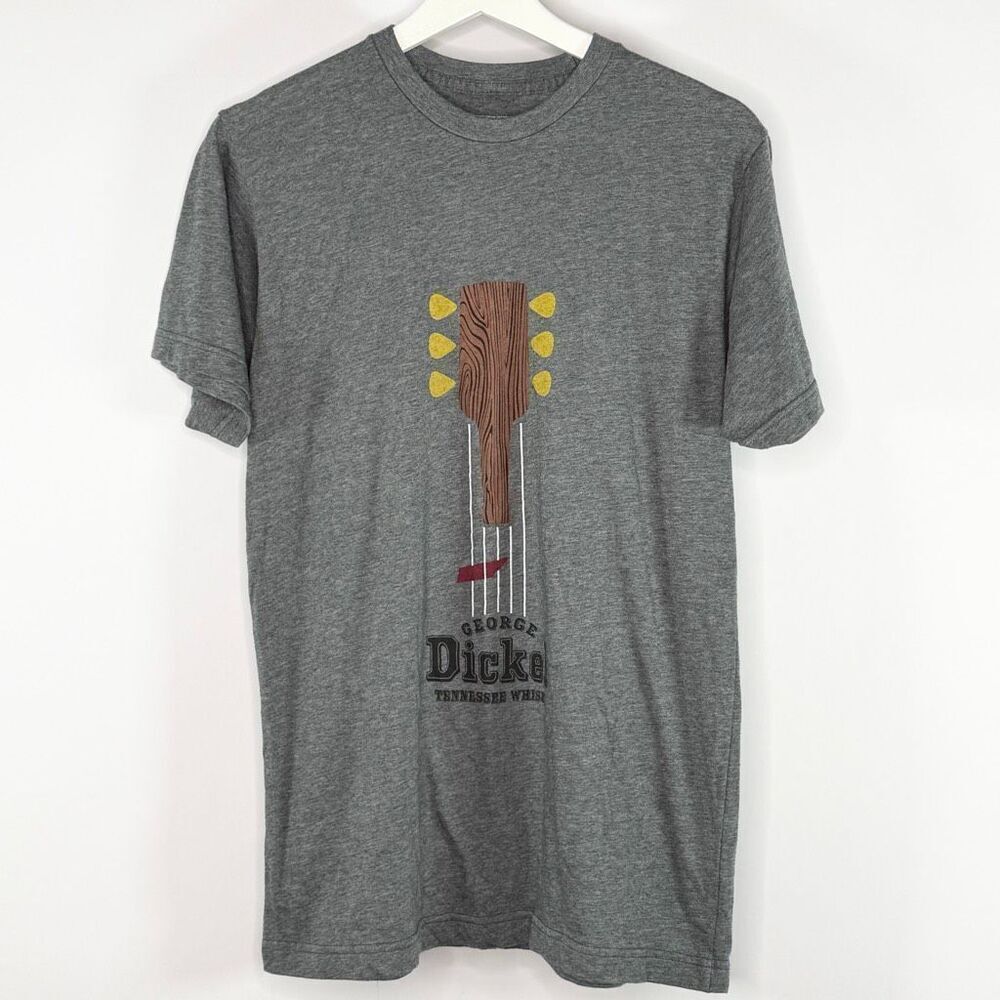 George Dickel Tennessee Whiskey Gray Short Sleeve T Shirt - Unisex Size M